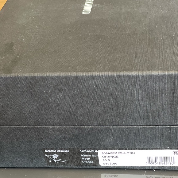 NICHOLAS KIRKWOOD ORANGE HEELS💝HP - Picture 8 of 9